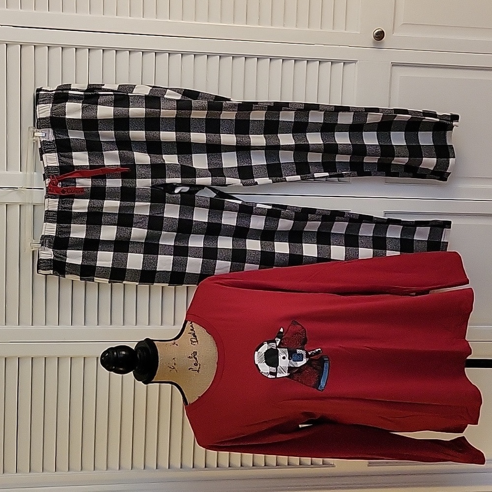 🌟HP🌟Columbia Fleece Pajama Set - XL NWOT